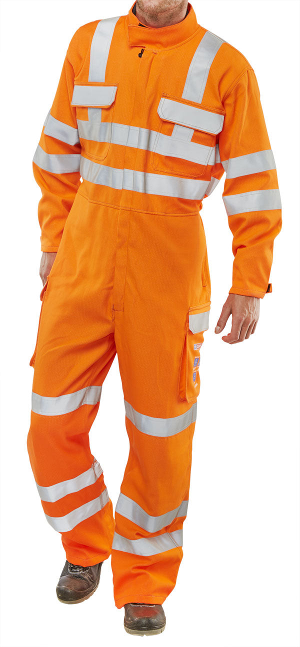 Click - ORANGE ARC COMPLIANT RIS COVERALL 38 - Orange