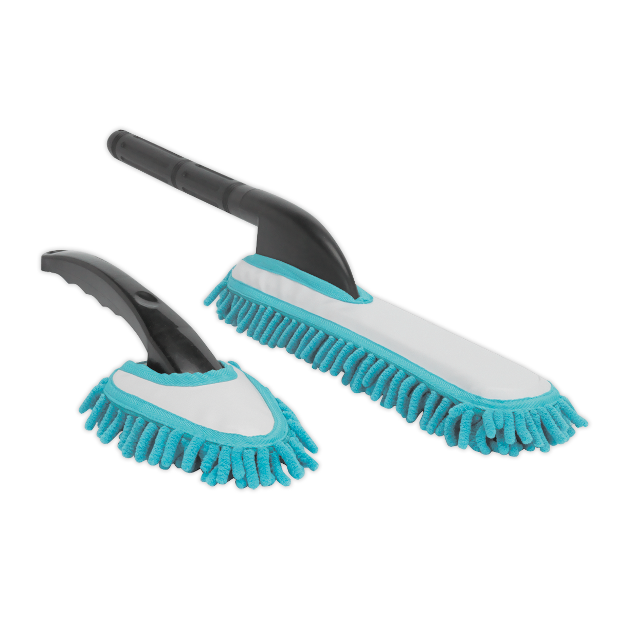 SEALEY - CC84 Microfibre Brush Set 2pc
