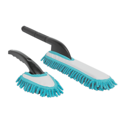 SEALEY - CC84 Microfibre Brush Set 2pc
