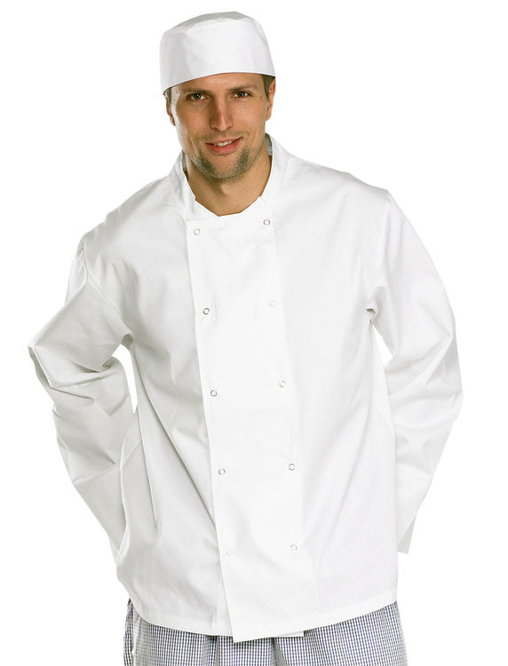 Click - CHEFS JKT LS W S CHJ 001 - White