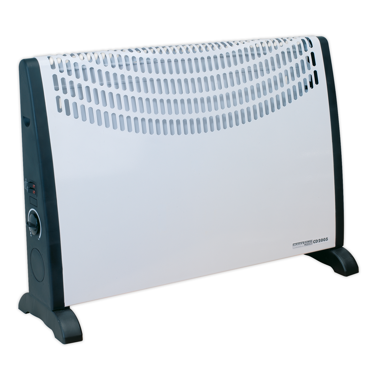 SEALEY - CD2005 Convector Heater 2000W/230V 3 Heat Settings Thermostat