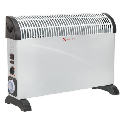 SEALEY - CD2005TT Convector Heater 2000W/230V with Turbo, Timer & Thermostat