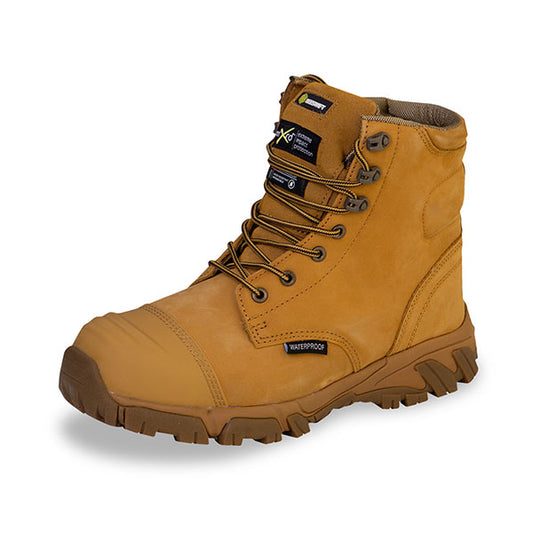 Click - CLICK WATERPROOF SIDE ZIP BOOT TAN 10.5 - Nubuck