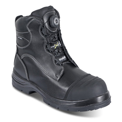 Beeswift TRENCHER QUICK RELEASE SAFETY WORK BOOT ALL SIZES - Black