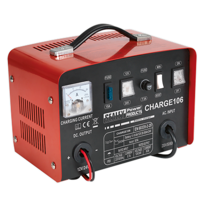 SEALEY - CHARGE106 Battery Charger 8Amp 12/24V 230V