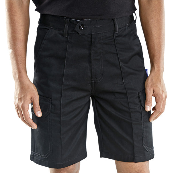 Click - CLICK C/POCKET SHORTS BLACK 46 - Black