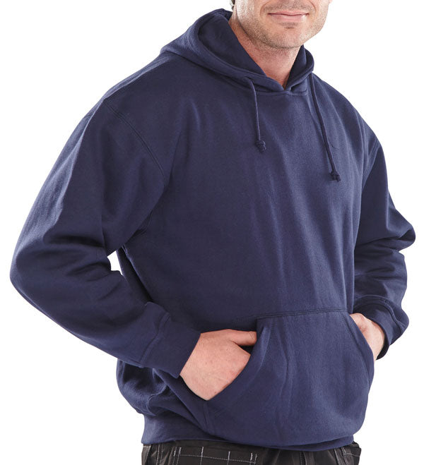 Click - P/C HOODED SWEATSHIRT NAVY LGE - Navy Blue