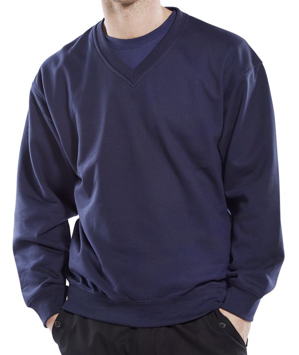 Click - CLICK V/N PC SWEATSHIRT N MED - Navy Blue