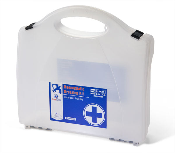 Click - CUT-EEZE HAEMOSTATIC DRESSING KIT (HAZARDOUS INDUSTRY) -