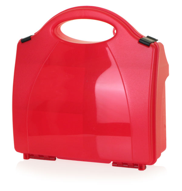 Click - CLICK MEDICAL 851 RED ECLIPSE BOX WITH PARTITIONS -