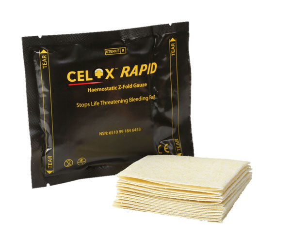 Click - CELOX RAPID HAEMOSTATIC GAUZE Z-FOLD -
