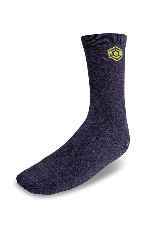 Click - WORK SOCK GREY MEDIUM SZ 6/9 - Grey