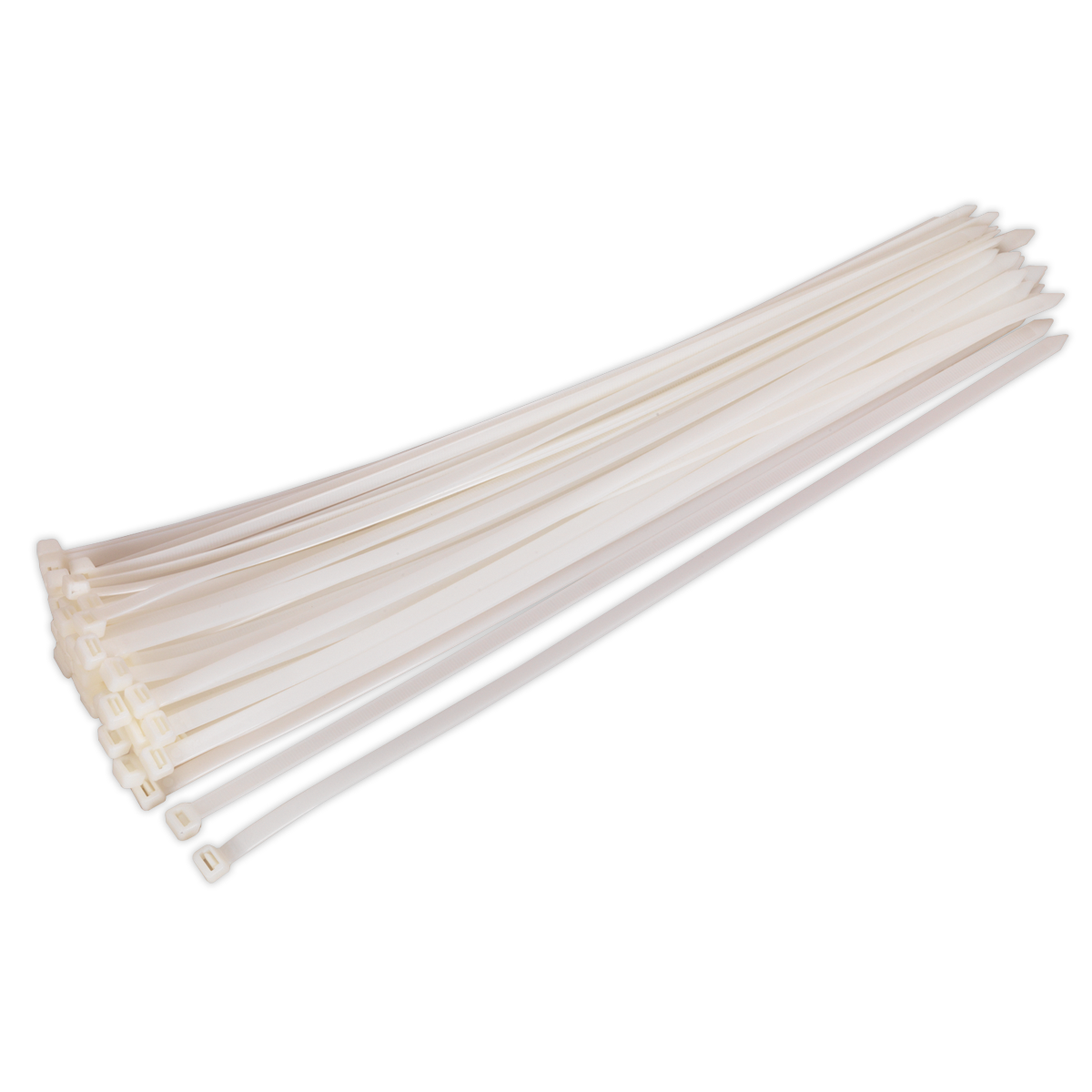 SEALEY - CT65012P50W Cable Tie 650 x 12mm White Pack of 50