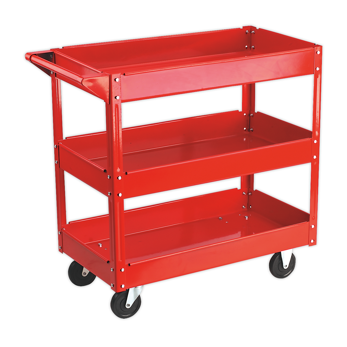 SEALEY - CX108 Workshop Trolley 3-Level Heavy-Duty