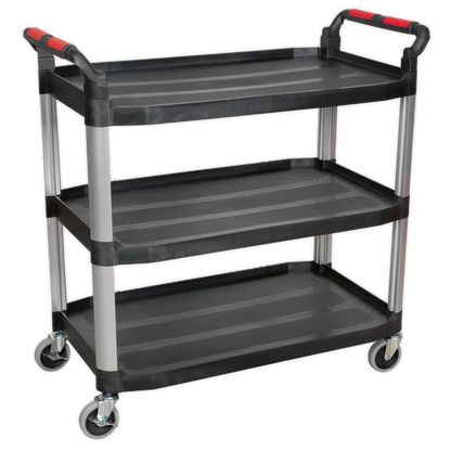 SEALEY - CX310 Workshop Trolley 3-Level Composite