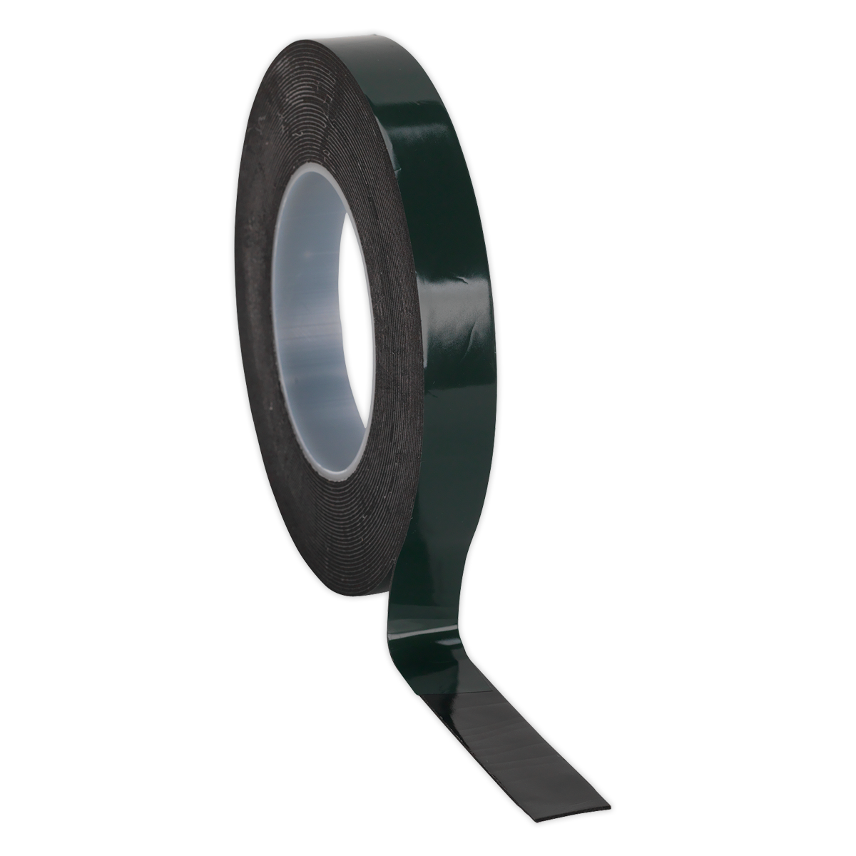 SEALEY - DSTG1910 Double-Sided Adhesive Foam Tape 19mm x 10m Green Backing