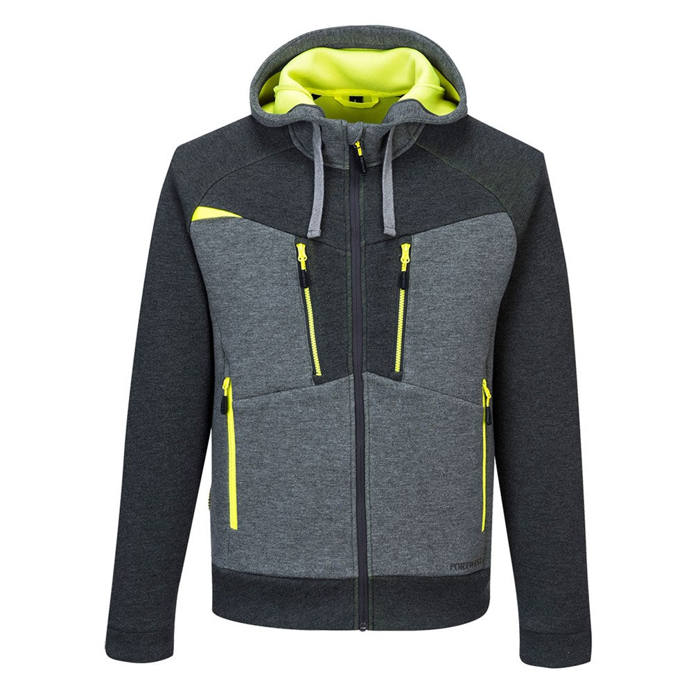 Portwest DX472MGRXXXL -  sz 3XL DX4 Zipped Hoodie  - Metal Grey