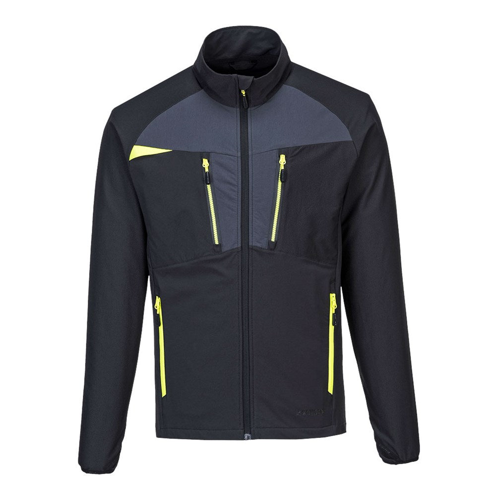 Portwest DX480BKRXL -  sz XL DX4 Zip Base Layer Top - Black
