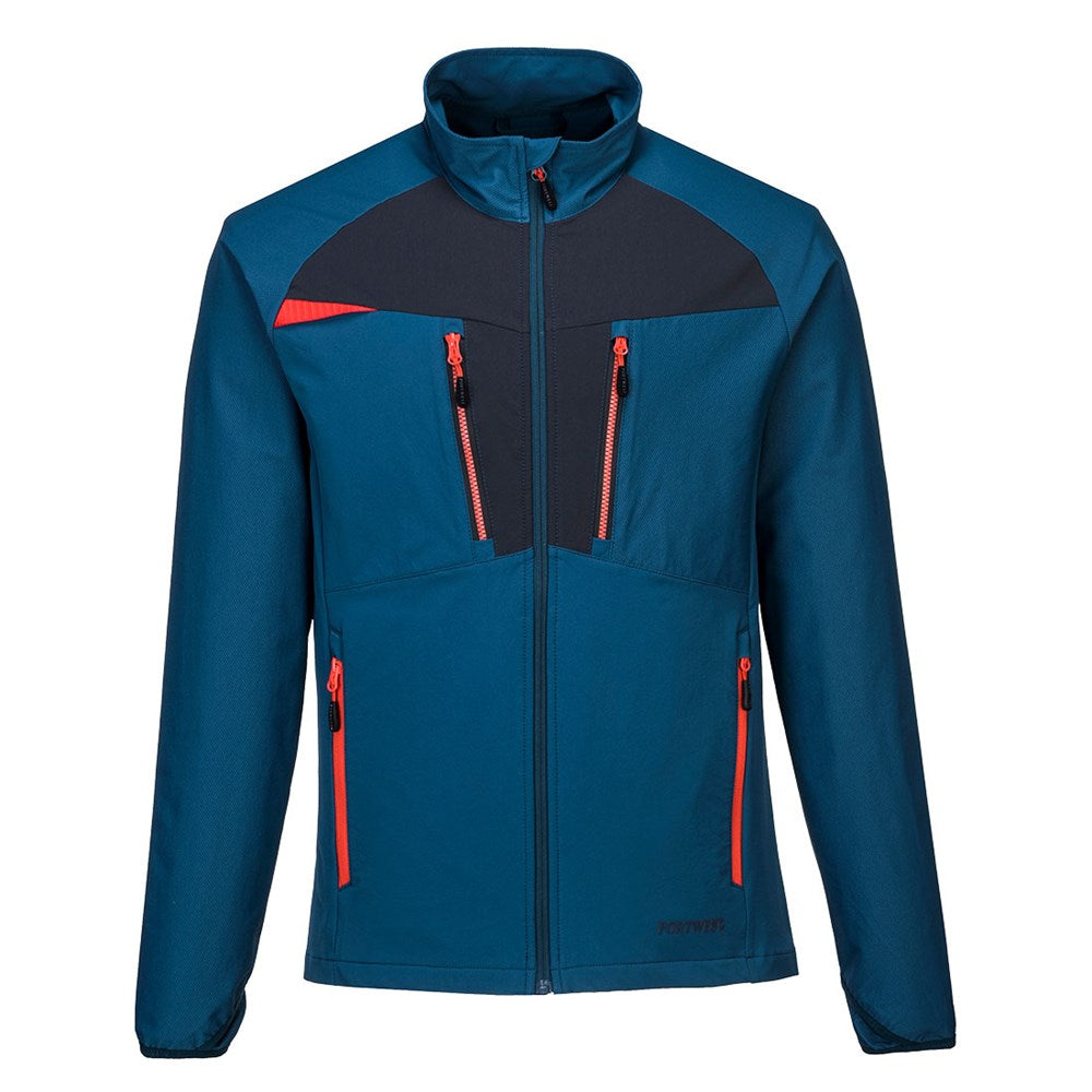 Portwest DX480MBRS -  sz S DX4 Zip Base Layer Top - Metro Blue