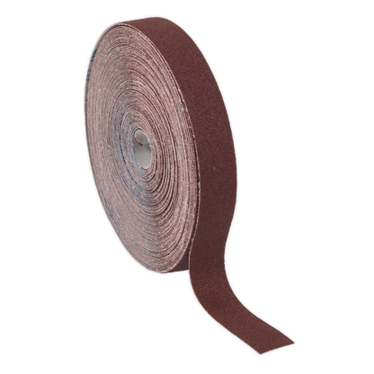 SEALEY - ERB2550120 Emery Roll Brown 25mm x 50m 120Grit