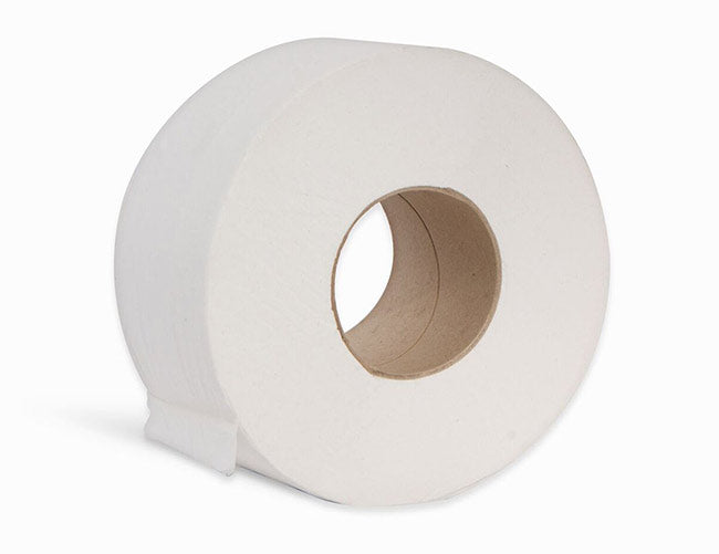 Beeswift - MINI JUMBO TOILET ROLL (12) - White
