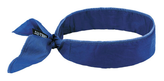 Ergodyne - EVAPOURATIVE COOLING BANDANA BLUE -