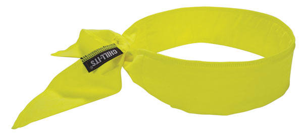 Ergodyne - EVAPOURATIVE COOLING BANDANA YELLOW -