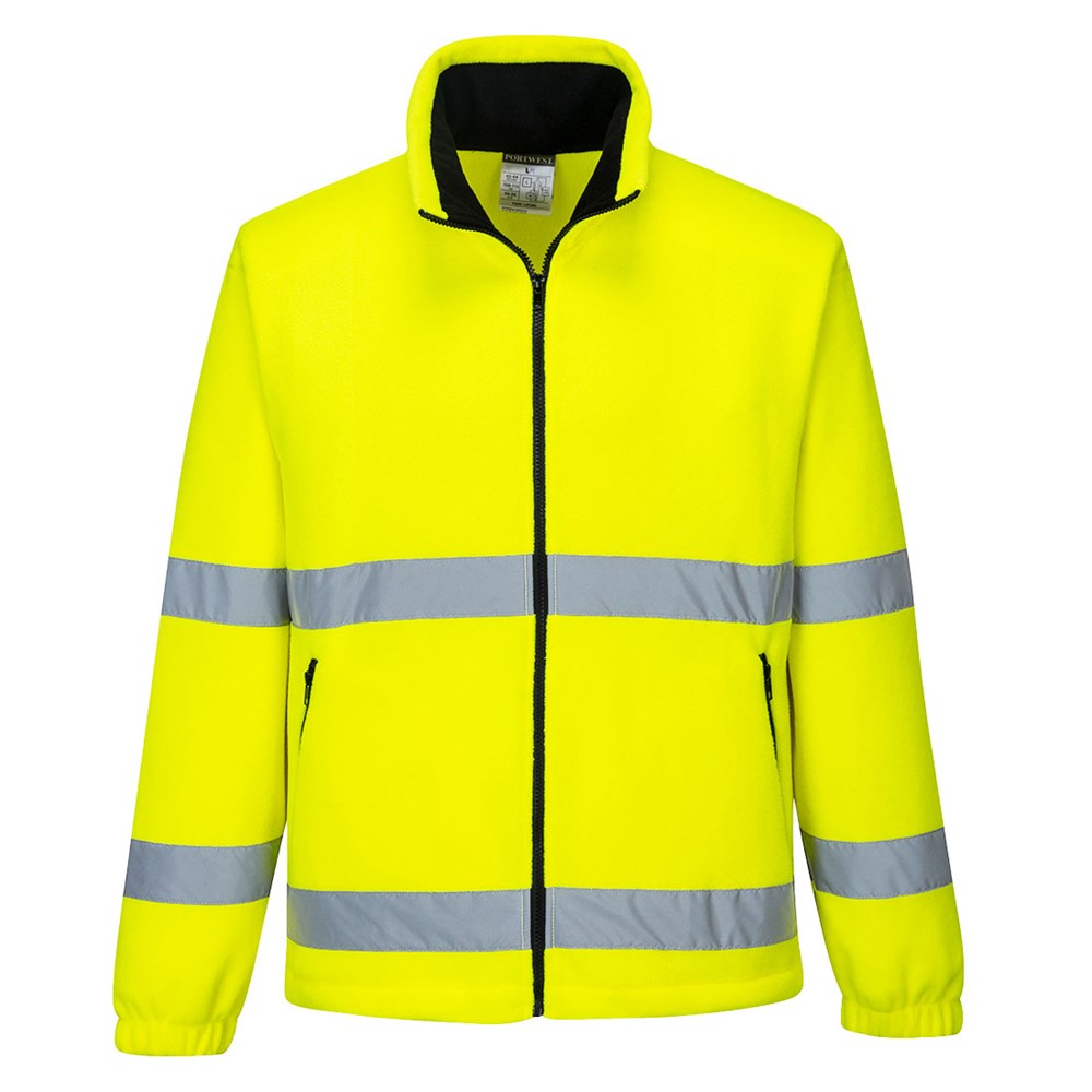 Portwest F250YERXL -  sz XL Hi-Vis Essential Fleece - Yellow