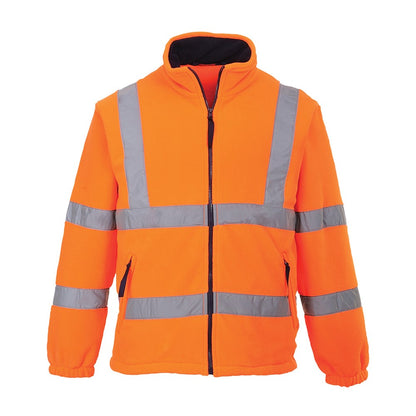 Portwest F300ORRL -  sz L Hi-Vis Mesh Lined Fleece - Orange