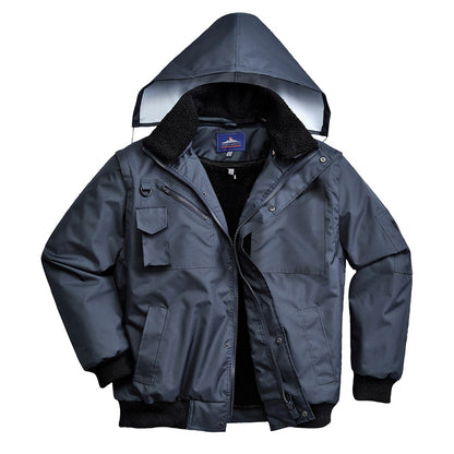 Portwest F465NARM -  sz M 3-in-1 Bomber Jacket - Navy