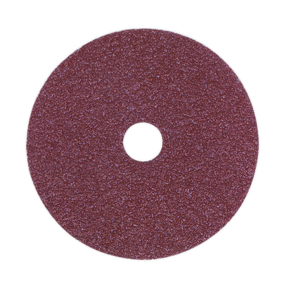 SEALEY - FBD10024 Sanding Disc Fibre Backed Ø100mm 24Grit Pack of 25