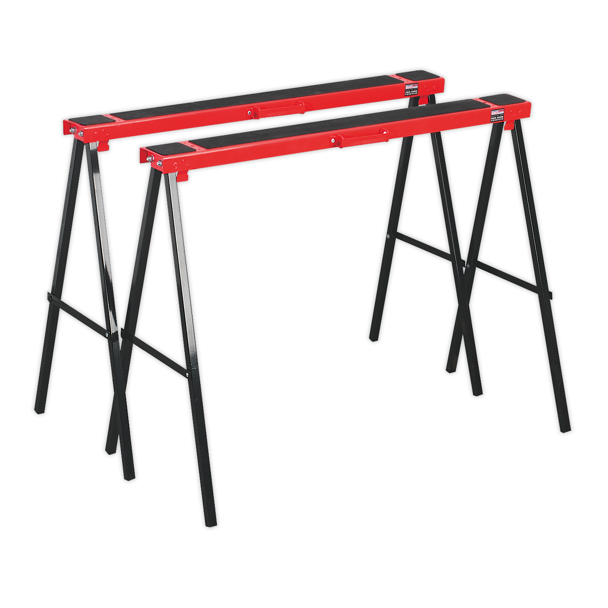 SEALEY - FDT2 Fold Down Trestles Pair 100kg Capacity per Trestle