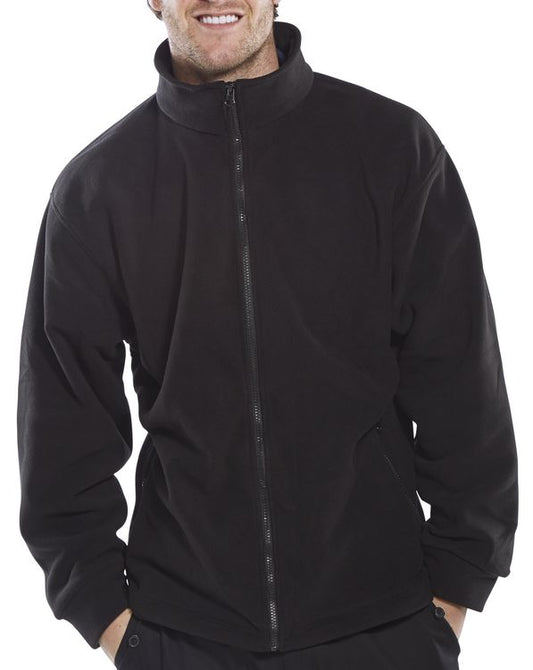 Click - FLEECE JACKET BLACK L - Black