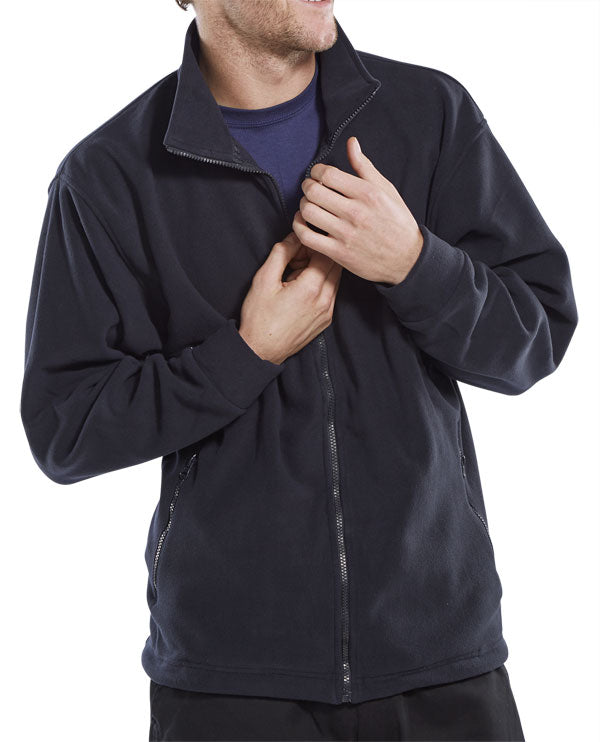 Click - FLEECE JKT NAVY XXL - Navy Blue