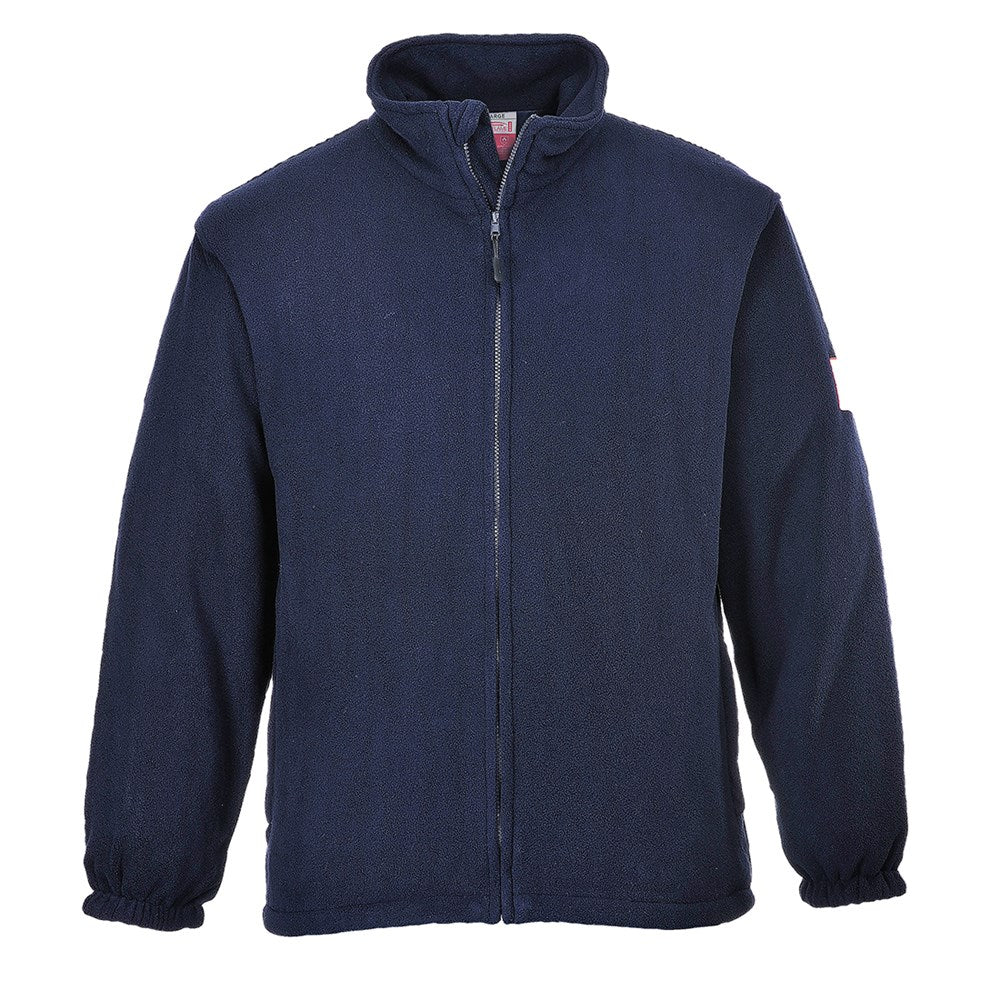 Portwest FR30NARXXXL -  sz 3XL Flame Resistant Anti Static Fleece - Navy
