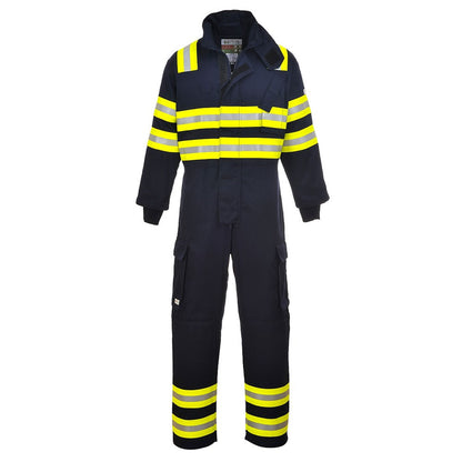 Portwest FR98NARXL -  sz XL Wildland Fire Coverall - Navy