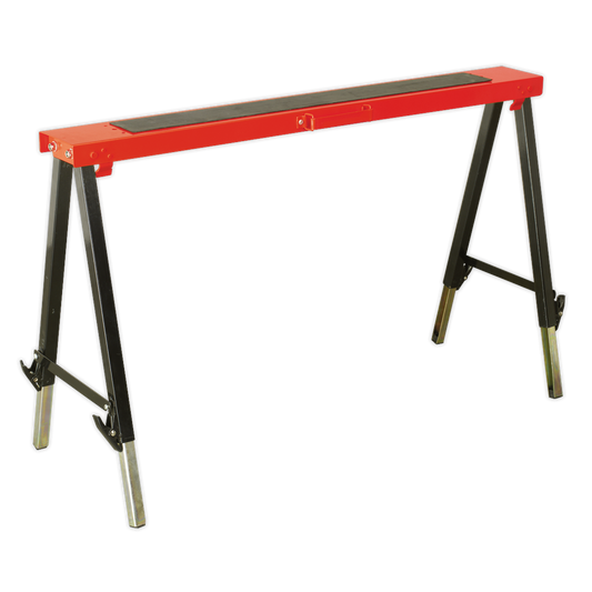 SEALEY - FTAL1 Fold Down Trestle with Adjustable Legs 150kg Capacity