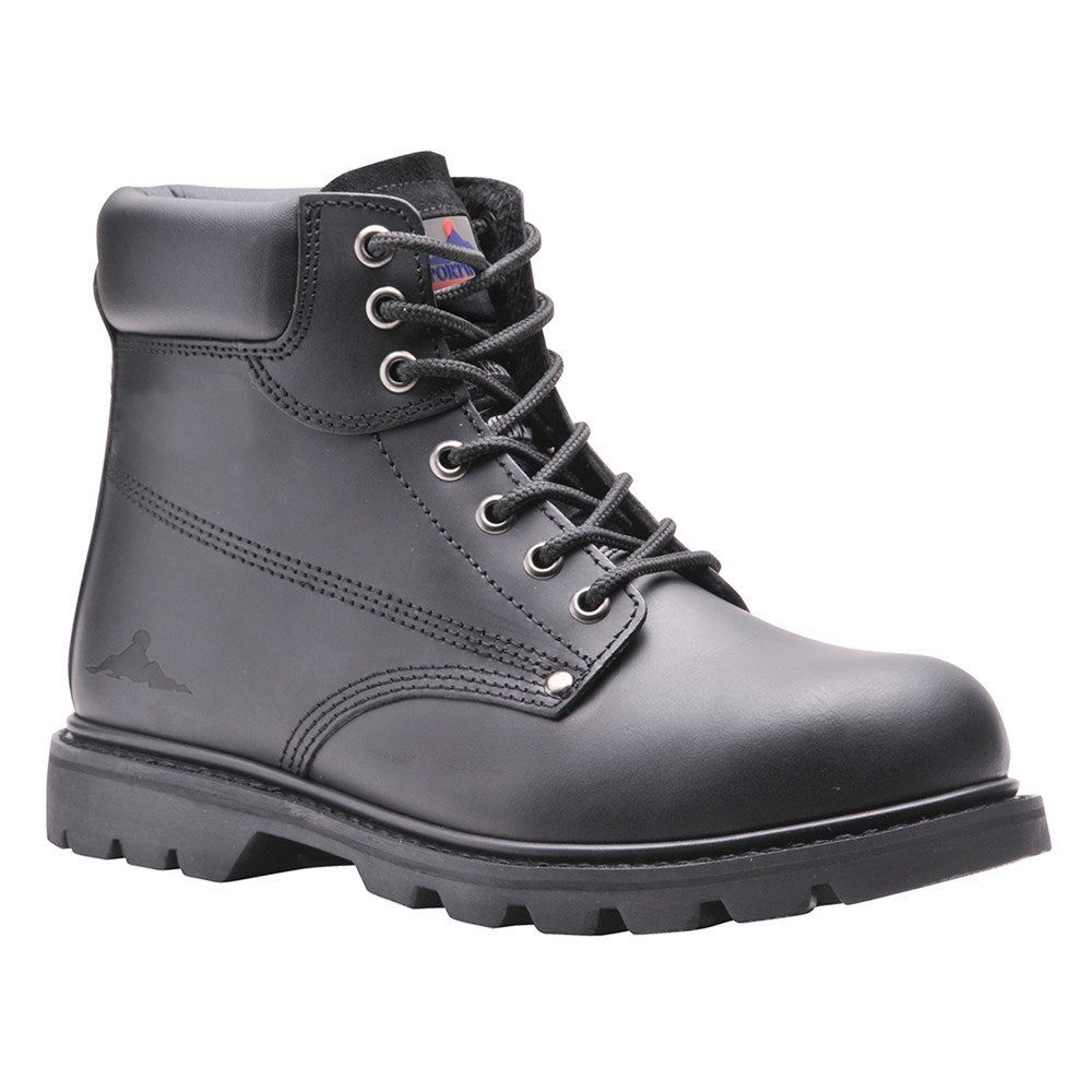 Portwest FW16BKR47 -  sz 47 Steelite Welted Safety Boot SBP HRO - Black