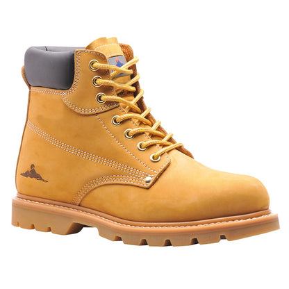 Portwest FW17HOR43 -  sz 43 Steelite Welted Safety Boot SB HRO - Honey
