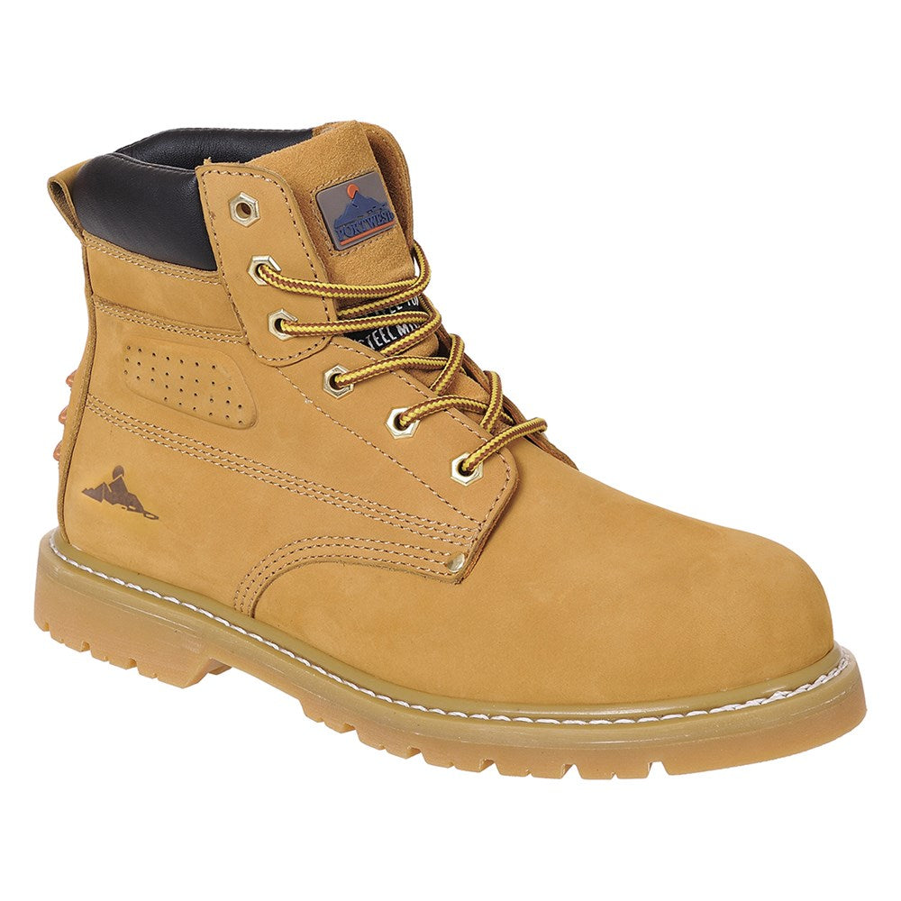 Portwest FW35HOR46 -  sz 46 Steelite Welted Plus Safety Boot SBP HRO - Honey