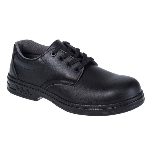 Portwest FW80BKR36 -  sz 36 Steelite Laced Safety Shoe S2 - Black