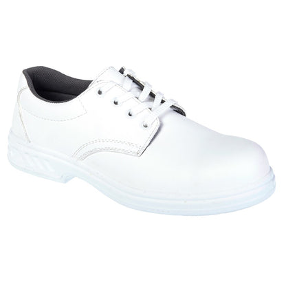 Portwest FW80WHR34 -  sz 34 Steelite Laced Safety Shoe S2 - White