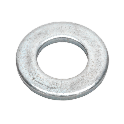 SEALEY - FWA1224 Flat Washer DIN 125 M12 x 24mm Form A Zinc Pack of 100