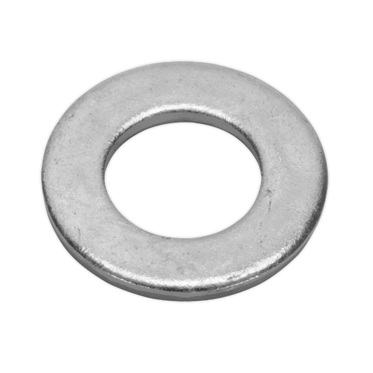 SEALEY - FWA1428 Flat Washer DIN 125 M14 x 28mm Form A Zinc Pack of 50