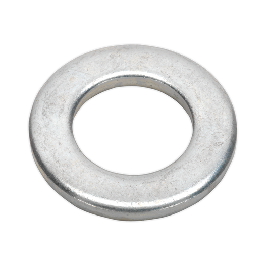 SEALEY - FWA1630 Flat Washer DIN 125 M16 x 30mm Form A Zinc Pack of 50