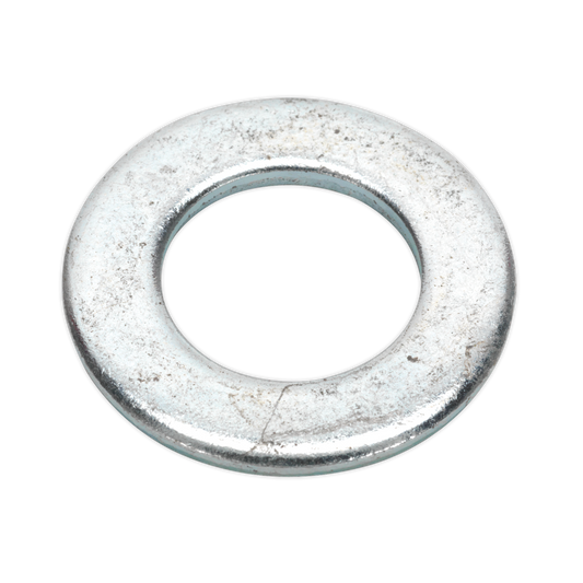 SEALEY - FWA2037 Flat Washer DIN 125 M20 x 37mm Form A Zinc Pack of 50