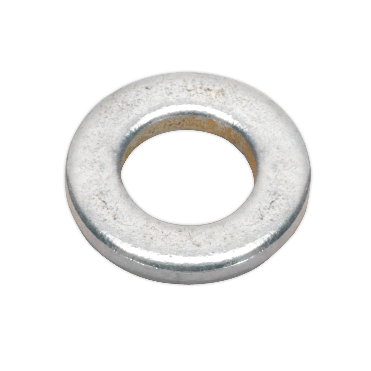 SEALEY - FWA612 Flat Washer DIN 125 - M6 x 12mm Form A Zinc Pack of 100