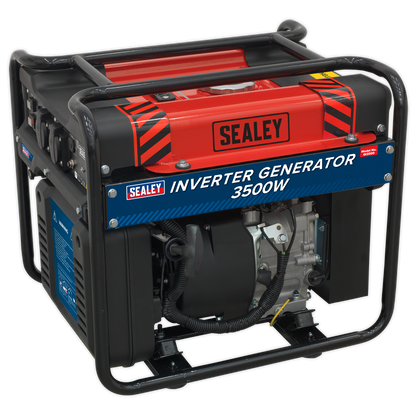 SEALEY - GI3500 Inverter Generator 3500W 230V 4-Stroke Engine