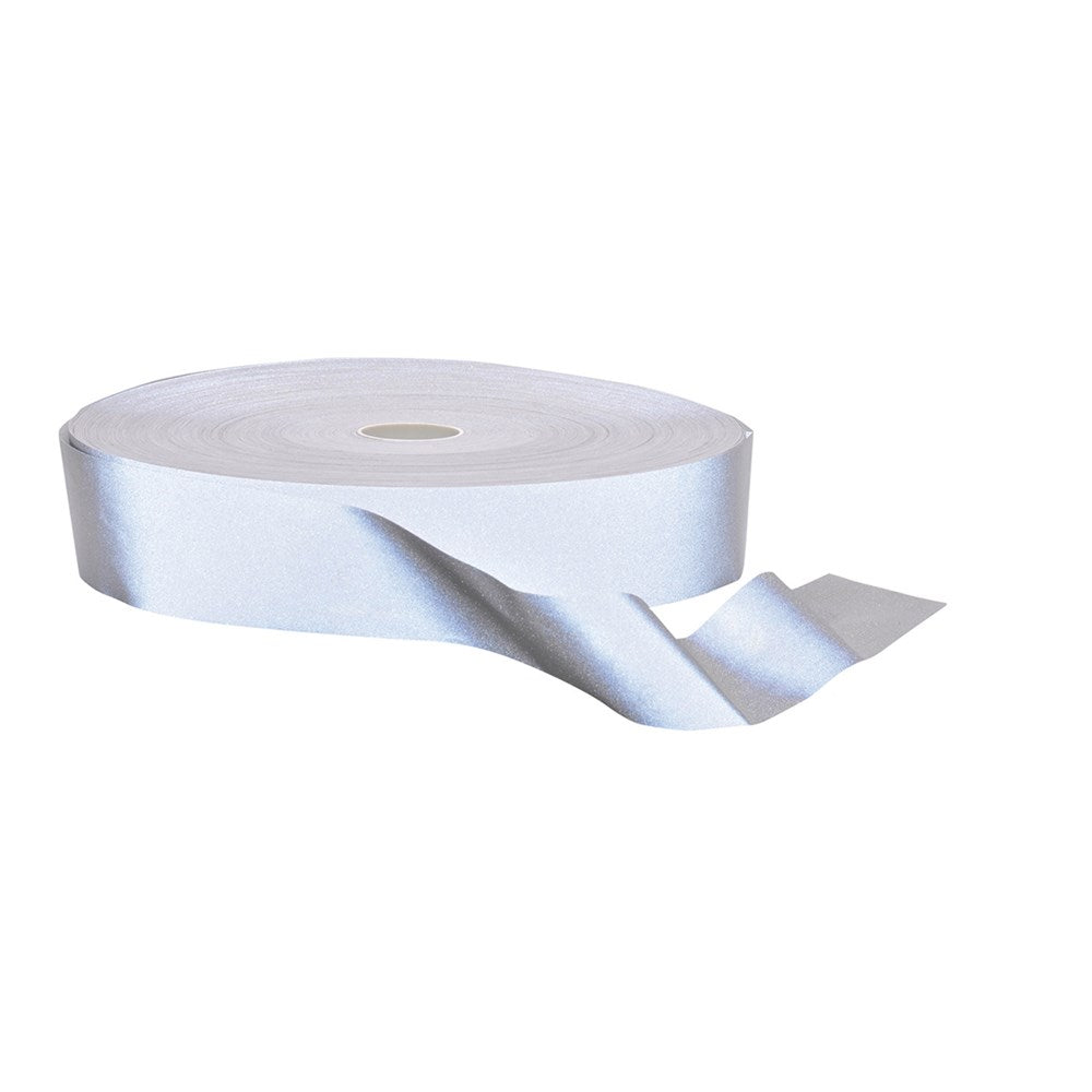 Portwest HF50SIR -  sz 0 Hi-VisTex Flame Resistant Reflective Tape 100m - Silver
