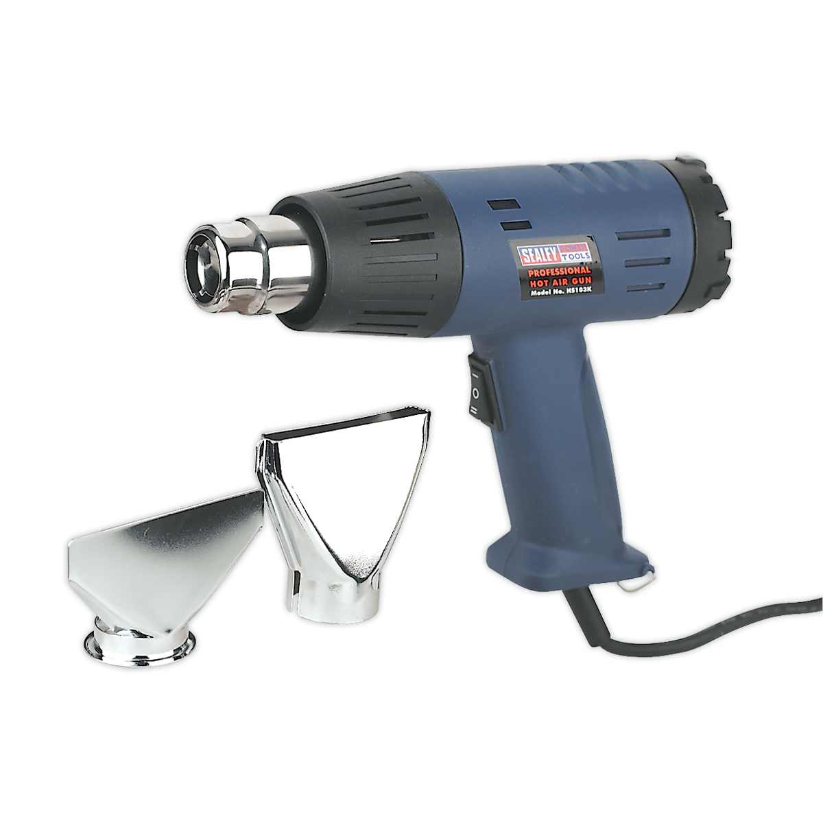 SEALEY - HS103K Hot Air Gun Kit 2-Step 350°C/600°C